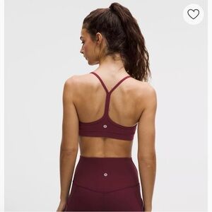 Lululemon Flow Y Bra Nulu Light